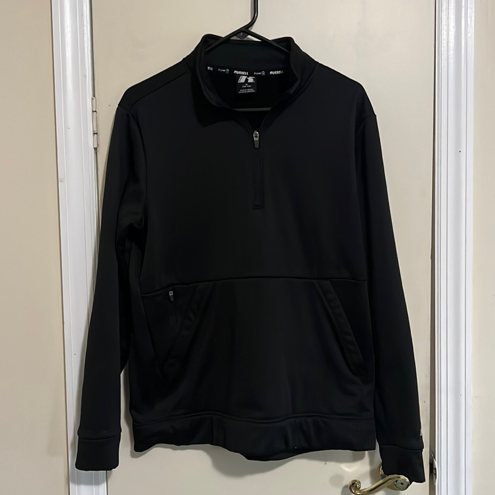 Russell quarter zip jacket size: Medium
